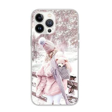 Imagem de Capa de Natal de Ano Novo compatível com iPhone 14 Pro Max Capa padrão de Natal compatível com iPhone 13 11 12 Pro Max Mini XS X XR 7 8 14 Plus (iPhoneXS/X, 9)