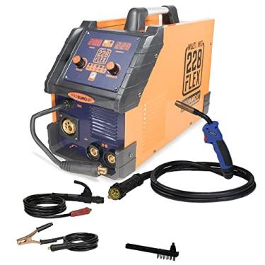 Imagem de Máquina de Solda Inversora Mig MMA Eletrodo Tig-Lift 228A Multiprocesso Flex 220V Suporta Rolo de Arames até 5kg - Pró Euro