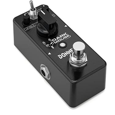 Imagem de Donner Pedal de distorção Dark Mouse para guitarra elétrica, 2 modos clássico Hyper Crunch to Fuzzy Pedal True Bypass