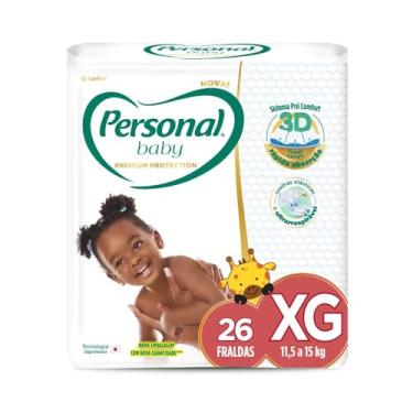 Imagem de Personal Fralda Baby Premium Protection Xg Com 26 Unidades