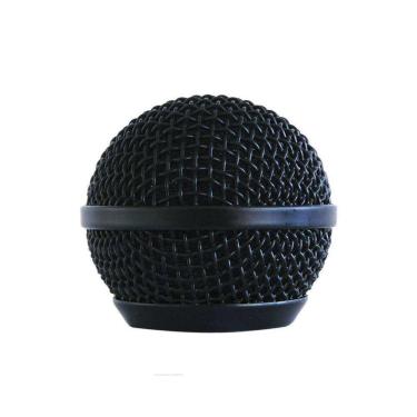 Imagem de Globo Microfone Sm-58 Bk Preto Fosco Leson