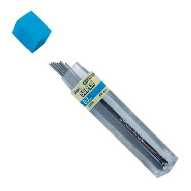 Imagem de Tubo Mina Grafite Hi-polymer Super Pentel 0.7Mm Hb com 12 Un.