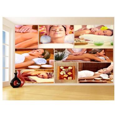 Imagem de Papel De Parede 3D Relax Spa Massagem Estética 3,5M Rlx100 - Você Deco