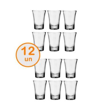 Imagem de Kit 12un Copo Shot Tequila Dose Cachaça licor aperitivo - Clink