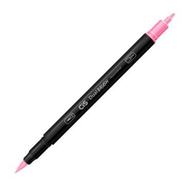 Imagem de Caneta Pincel Dual Brush Pen CIS Ponta Dupla Aquarelável (Marcador Art
