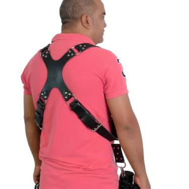 Imagem de Alça Dupla X-Double Em Couro Legitimo Cameras Dslr Double Strap - dedc