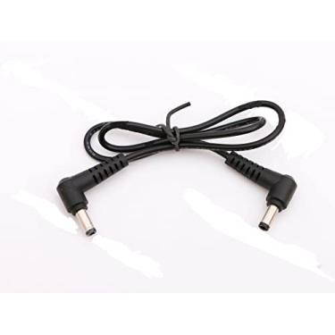 Imagem de Cabo de alimentação CC de 5,5/2,5 mm para BMCC, cabo de alimentação de ângulo reto macho para macho para câmera BlackMagic BMCC