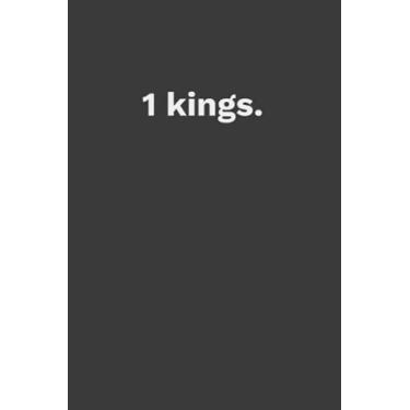 Imagem de Bible Study Focus Notes | 1 Kings: minimalist journal | 6x9" | 100 pages | perfect for travel or at-home, contemplation and biblical studies