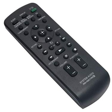 Imagem de Substituição de controle remoto RM-AMU166 adequada para sistema de áudio doméstico Sony RDHGTK37iP FSTGTK17iP FSTGTK37IP GTKX1BT RDHGTK17iP RDH-GTK37iP FST-GTK17iP FST-GTK37IP GTK-X1BT RDH-GTK17iP RM
