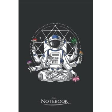 Imagem de Notebook: Psychonaut Psychedelic Astronaut: Notebook, A Gratitude Journal Notebook For All Ages all Genders 120 pages, 6 x 9 in