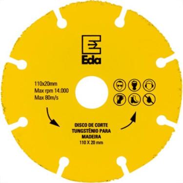 Imagem de Disco Tungstenio Eda Mad 110X20Mm