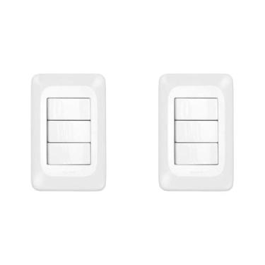 Imagem de Kit C/2 - Pial Conjunto  Pop 4X2 3 Paralelo Lgx222 - Pial legrand