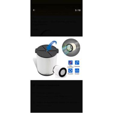 Imagem de Filtro Aspirador de pó VF4000 - Sem Marca