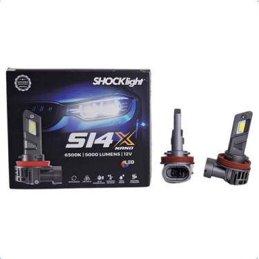 Imagem de Kit Lâmpada Led Nano S14X H11/H8/H9/H16-2 6500K ShockLight - 000597