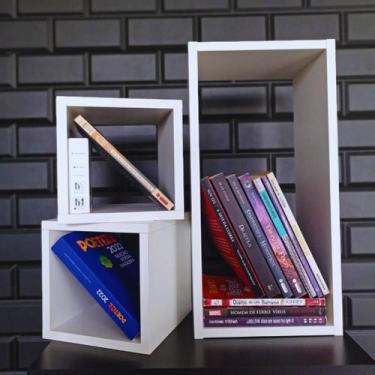 Imagem de Kit 3 Nichos 50x25cm / 20x20cm / 20x20cm / 20cm Profundidade Decoração