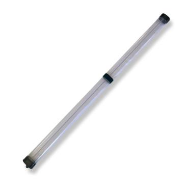 Imagem de Case Tubular Plástico para Taco Sinuca Rosca 3/4