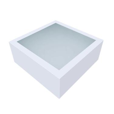 Imagem de Plafon Closed Vertical 20x20cm Branco 6500k Luz Branca 110V