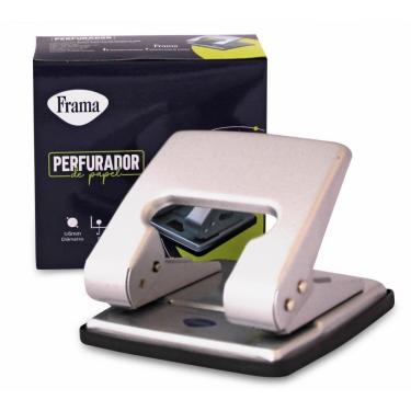Imagem de Perfurador De Papel Metal Médio Prata P/20fls - Frama