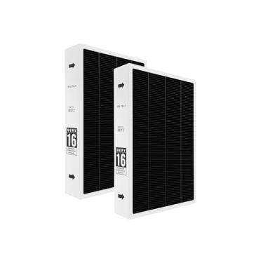Imagem de Nispira MERV 16 X6672 Filtro de ar AC HVAC de substituição compatível com Lennox X6672 e HCC16-28 Carbon Home Furnace Filter Filter size 40.6 cm X 63.5 cm X 12.7 cm. 2 pacotes