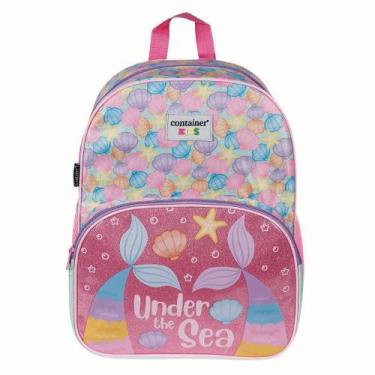 Imagem de Mochila Escolar G Infantil Menina Sereia Under The Sea Container Kids