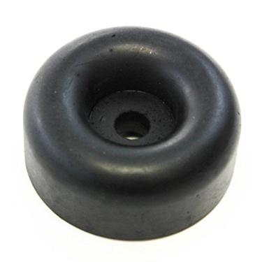 Imagem de Red Hound Auto Para-choque de borracha para reboque compatível com rampa porta caminhão 6 cm redondo substituição carga batente