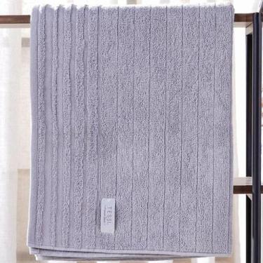 Imagem de Toalha De Rosto Glamour 100% Algodão 450g-m² 50x80cm Zinco - TESSI