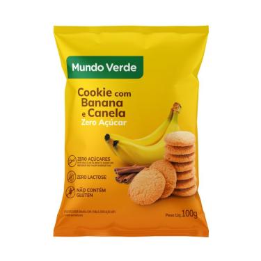 Imagem de Cookie de Banana com Canela Mundo Verde 100g