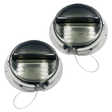 Imagem de Soundforge Suporte de documentos com trava de torção para caminhões e reboques – Tubo de armazenamento de plástico ABS com tampa anexada a arame, suporte de registro, cinza opaco 15,2 cm x 12,7 cm x 5