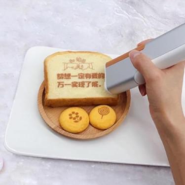 Imagem de Impressora De Arte De Café Com Leite De Qualidade Alimentar, Impressora De Caneta De Impressão A Jato De Tinta Portátil Por Impressora Hand Inket Pão De Café Bis, Browninkcartridges