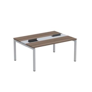 Imagem de Estação de Trabalho Mesa Plataforma Escritório Dupla para 2 Pessoas co