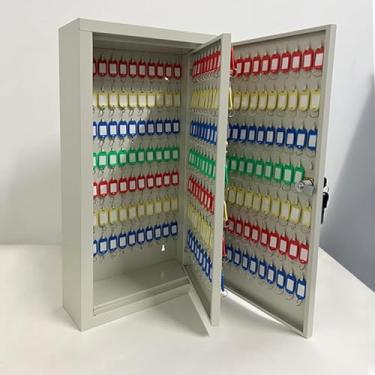 Imagem de Cabine De Armazenamento De Chaves 300-600 Posições Fechadura De Armário De Chaves De Aço Montada Na Parede Organizador De Chaves De Posição Chave De Posição Armário De F, 400