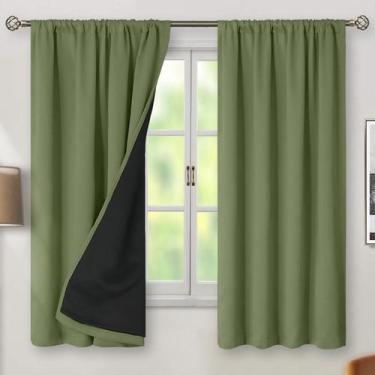 Imagem de Cortinas Blackout BGment Grass Green 160x160cm 2 painéis