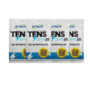 Imagem de Gel Condutor Adesivo De Reposição Para Aparelho Eletroestimulador Tens