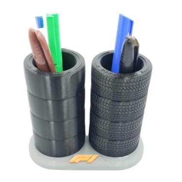 Imagem de Porta Caneta pneu formula 1 - Garcia 3D