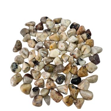 Imagem de Pedra Jaspe Zebra 1 a 3 cm Rolada 500 gramas Natural