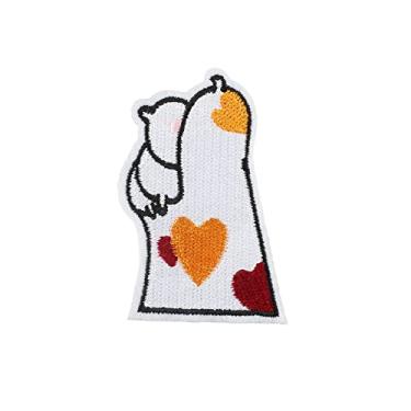 Imagem de Patches Crafts Kitten Puppy Badges Roupas Bordado Tecido Bordado Ferro em Jeans Jaqueta Tecido Costura