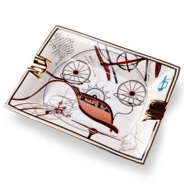 Imagem de Cinzeiro de charutos cerâmico de grande capacidade 590g 20x15.5x3.5cm