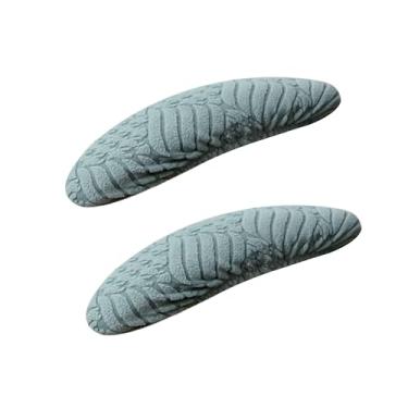 Imagem de FORCHEER Conjunto de 2 capas de apoio de braço para cadeira de mesa verde sálvia Jacqaurd 10 x 10/3 x 11 poltronas elásticas ergonômicas para descanso de braço para cadeiras de jogos de computador