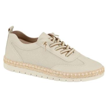 Imagem de Tenis Feminino Casual Conforto Modare 7390312, Branco off, 36