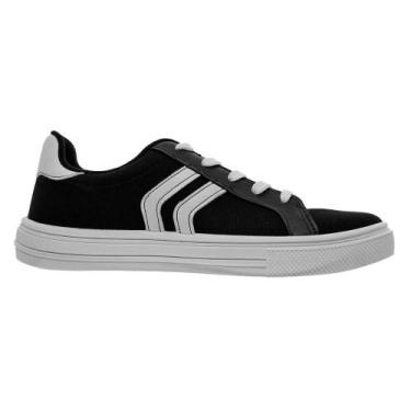 Imagem de Tênis Casual Feminino Moleca 5796.106 Preto, 37, Preto