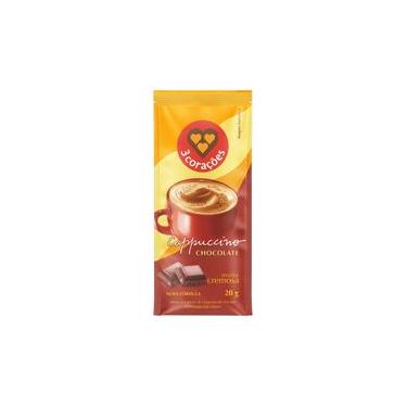 Imagem de Cappuccino Chocolate 3 Corações 10 Sachês de 20g Cada