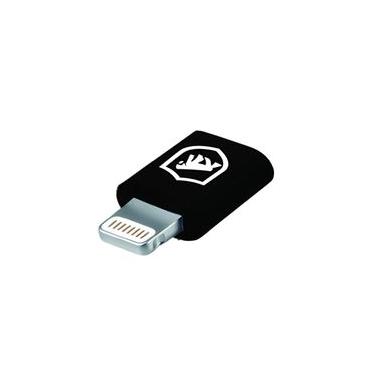 Imagem de Adaptador Micro USB V8 / Lightning - Preto - Gshield