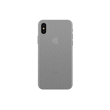 Imagem de Película Traseira de Fibra de Carbono Transparente para  iPhone X e XS - Gorila Shield
