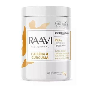 Imagem de Creme De Massagem Corporal Cafeina E Curcuma Raavi 1kg