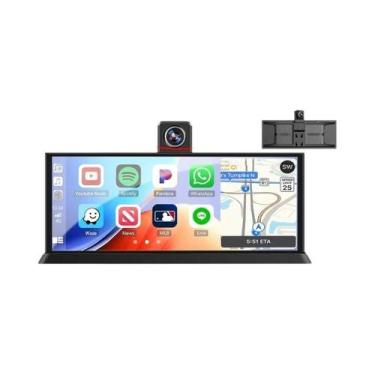 Imagem de 11,26 Polegadas 360 graus Câmera Veicular 4K Rotativa Com Carplay Sem 