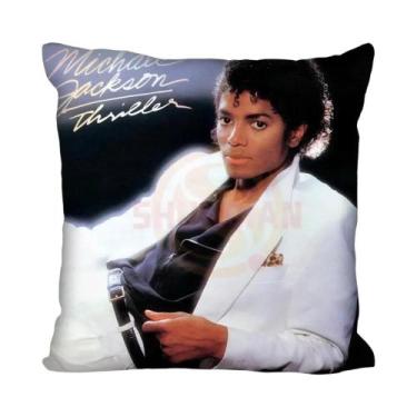 Imagem de Capas De Almofada Personalizadas Michael Jackson Super Star Com Zíper 