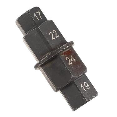 Imagem de Acouto Ferramenta de Remoção de Eixo de Roda de Motocicleta, Chave Sextavada de Eixo de Ferro Resistente de 17 Mm, 19 Mm, 22 e 24, Ferramenta Fácil de Substituição de Pneus, Design Portátil e Leve