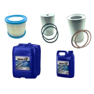 Imagem de Kit Manutenção Preventiva Completa Compressor Schulz - Srp 2060 / Srp 