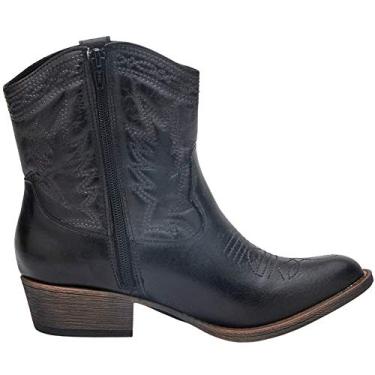 Imagem de Bota feminina Coconuts Pistol Western, preta, Preto, 40