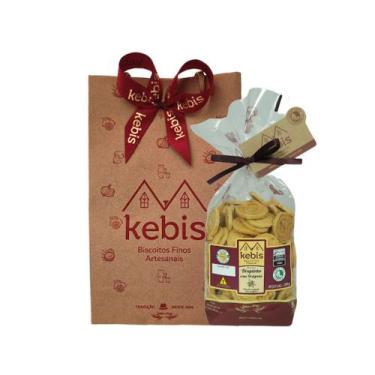 Imagem de Kit Presente Biscoito Caseiro Disquinho de Orégano - Kebis